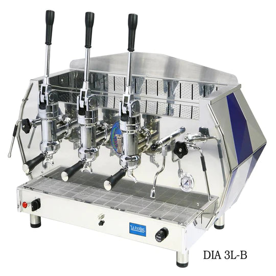 La Pavoni Diamante 3 Group Lever Commercial Espresso Machine