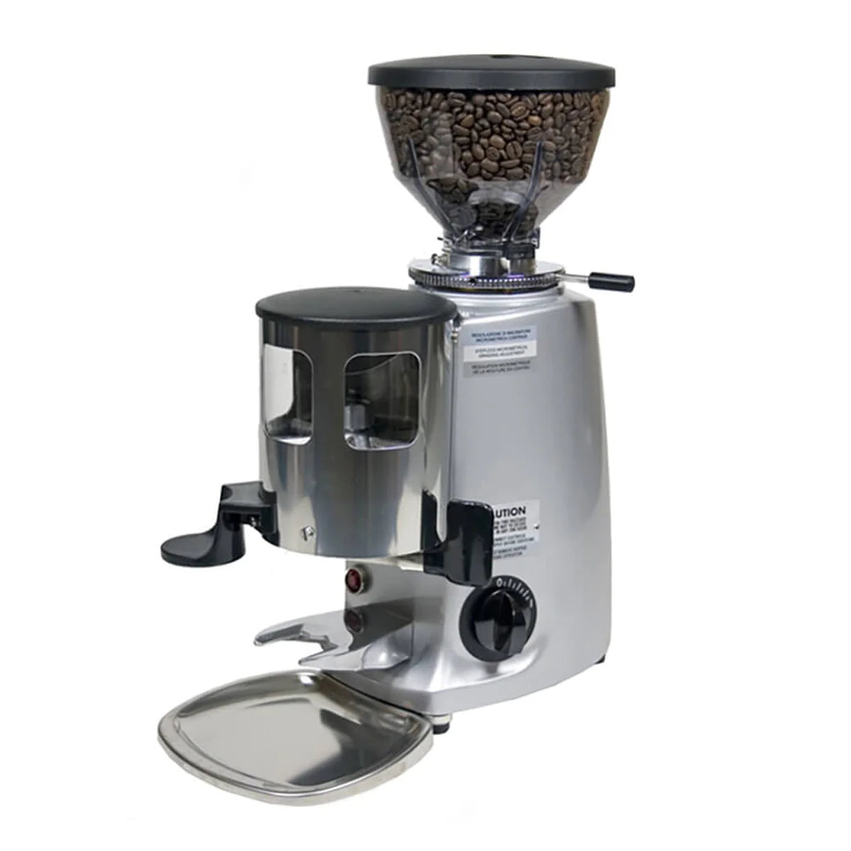 Mazzer Mini with Doser and Short Hopper Commercial Coffee Grinder