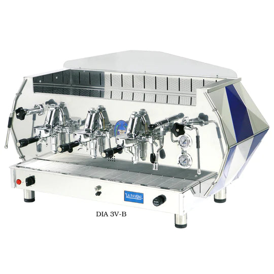 La Pavoni Diamante 3 Group Volumetric Commercial Espresso Machine