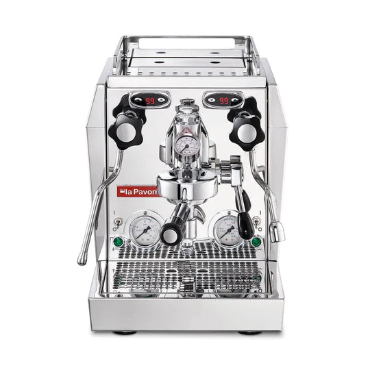 La Pavoni Botticelli Dual Boiler Espresso Machine Front View