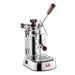 La Pavoni Professional Chrome and Wood PCW16